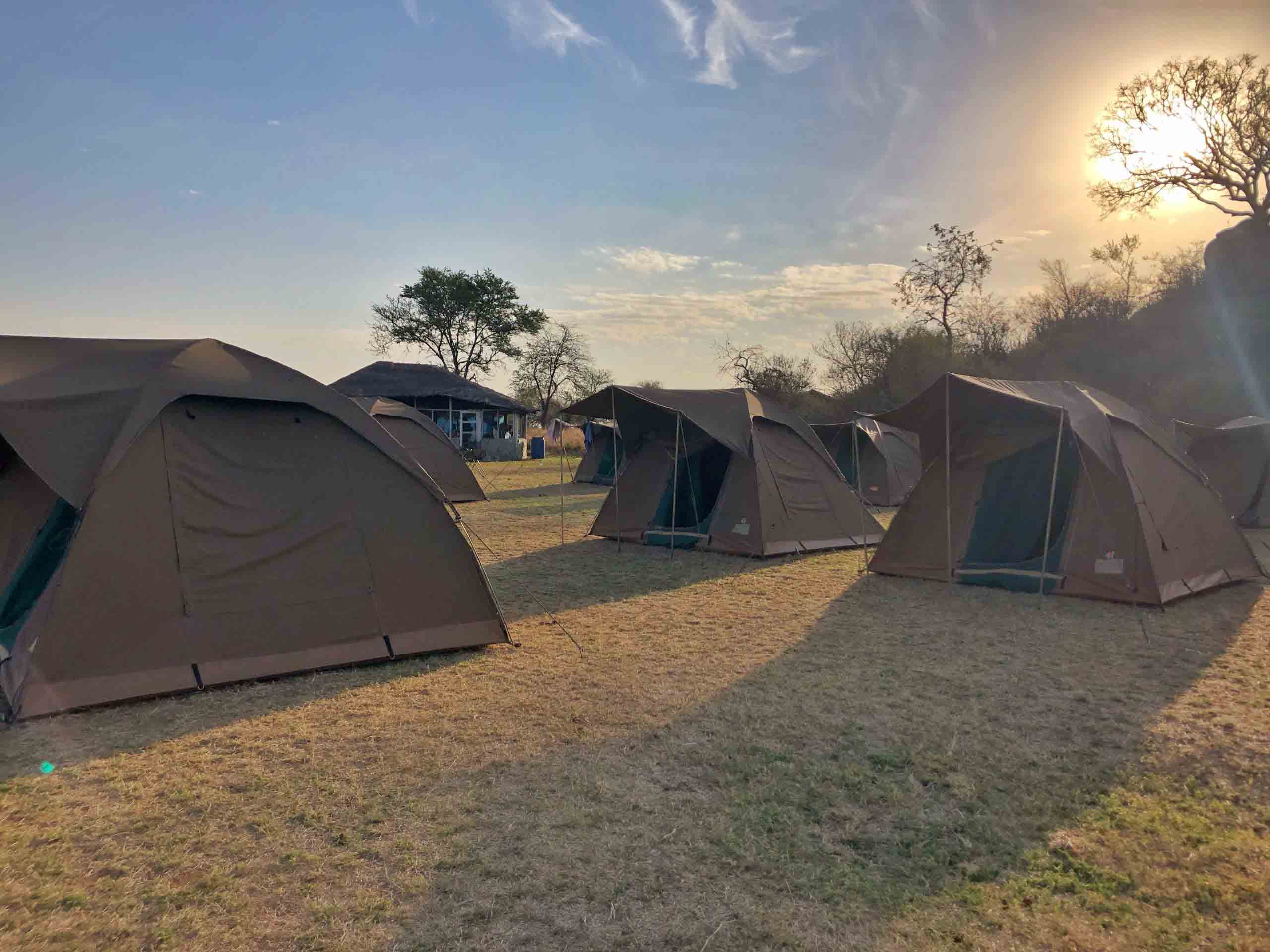 Safari tents, Tanzania